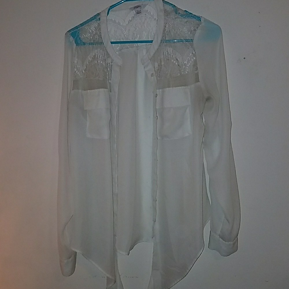 Sheer shirt